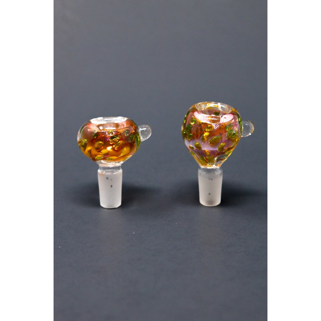 Hookah Water Pipe 14mm Pearl Heavy Premium Glass Male Tobacco Bowl Piece