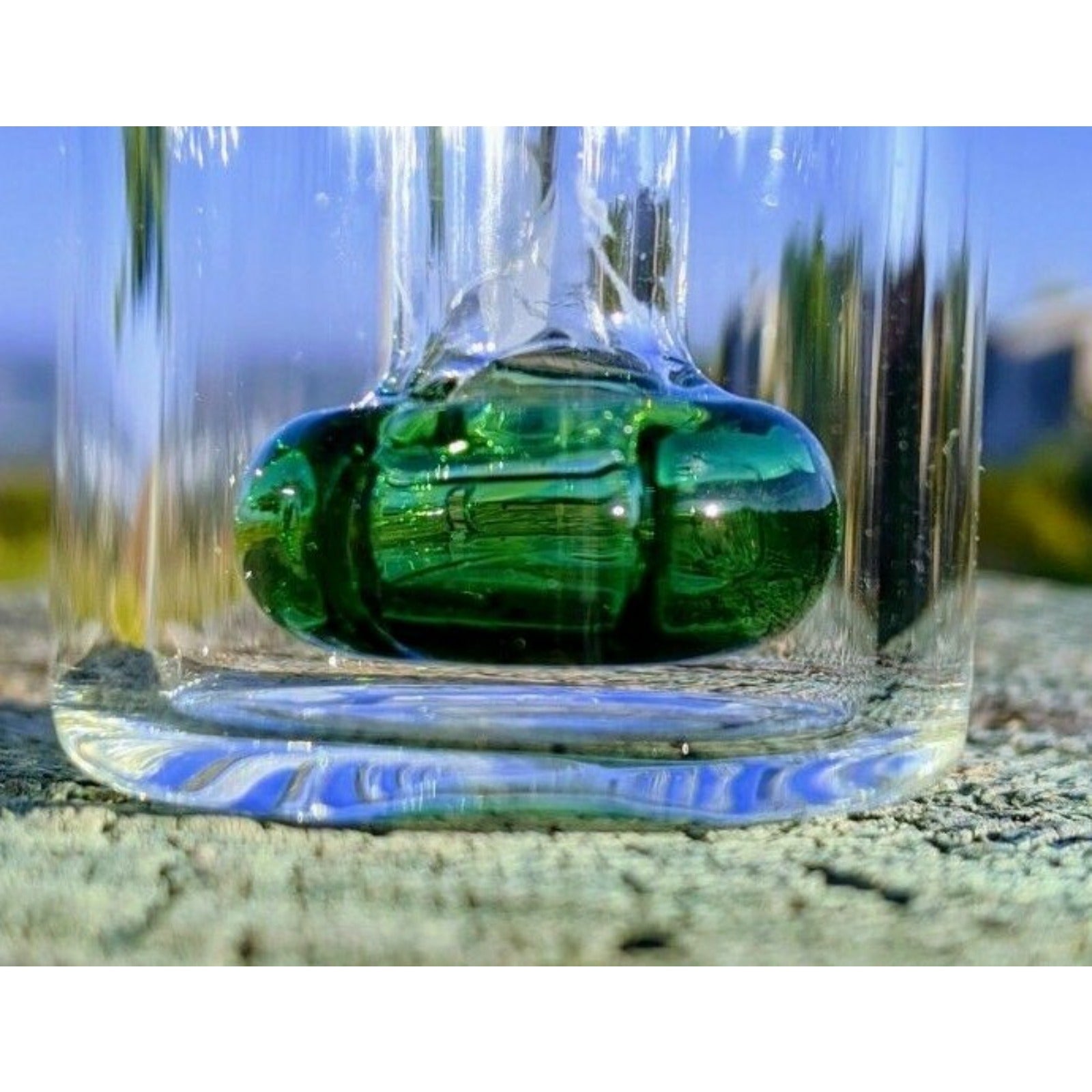 Quality 14mm 45° Lil Sweety Emerald Ash Catcher For Tobacco Water Pipe Bong