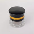 2.5 inch Glass Magnetic Lid Herb Grinder Spice Crusher