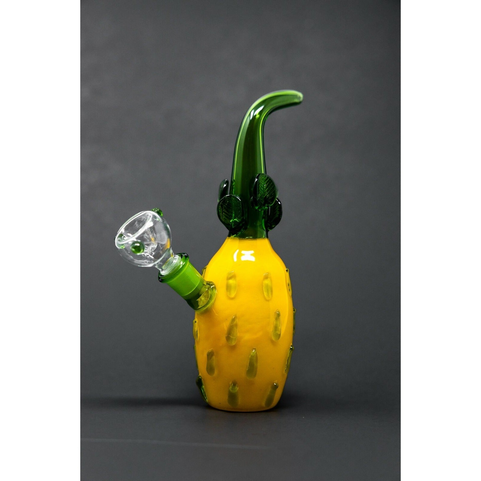 Hookah Water Pipe Glass Premium 6" Pineapple Tobacco Bong.