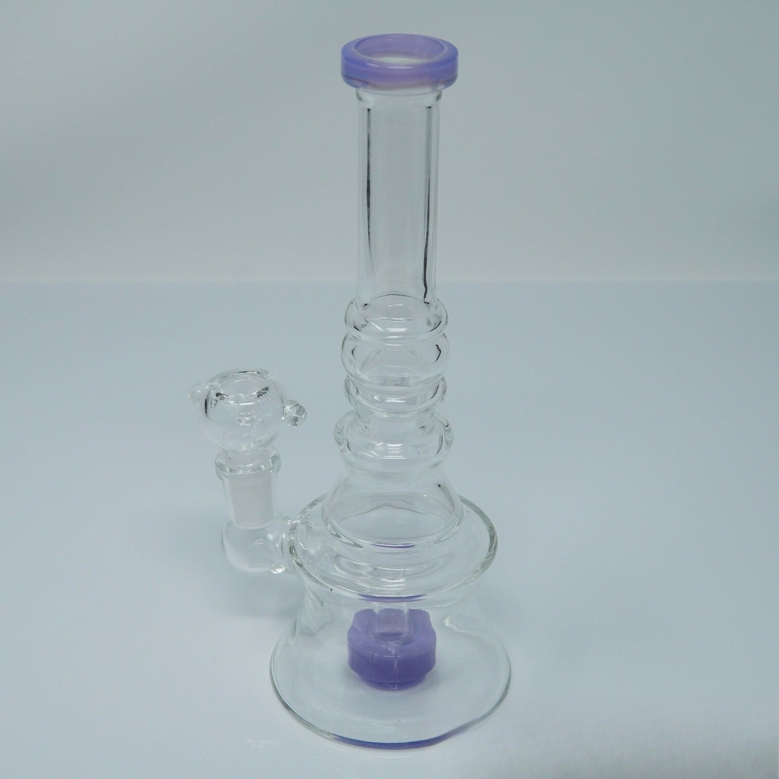 8.5” Purple Slime Hookah Water Pipe Bong Tobacco Smoking Pipe.