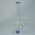 8.5” Purple Slime Hookah Water Pipe Bong Tobacco Smoking Pipe.