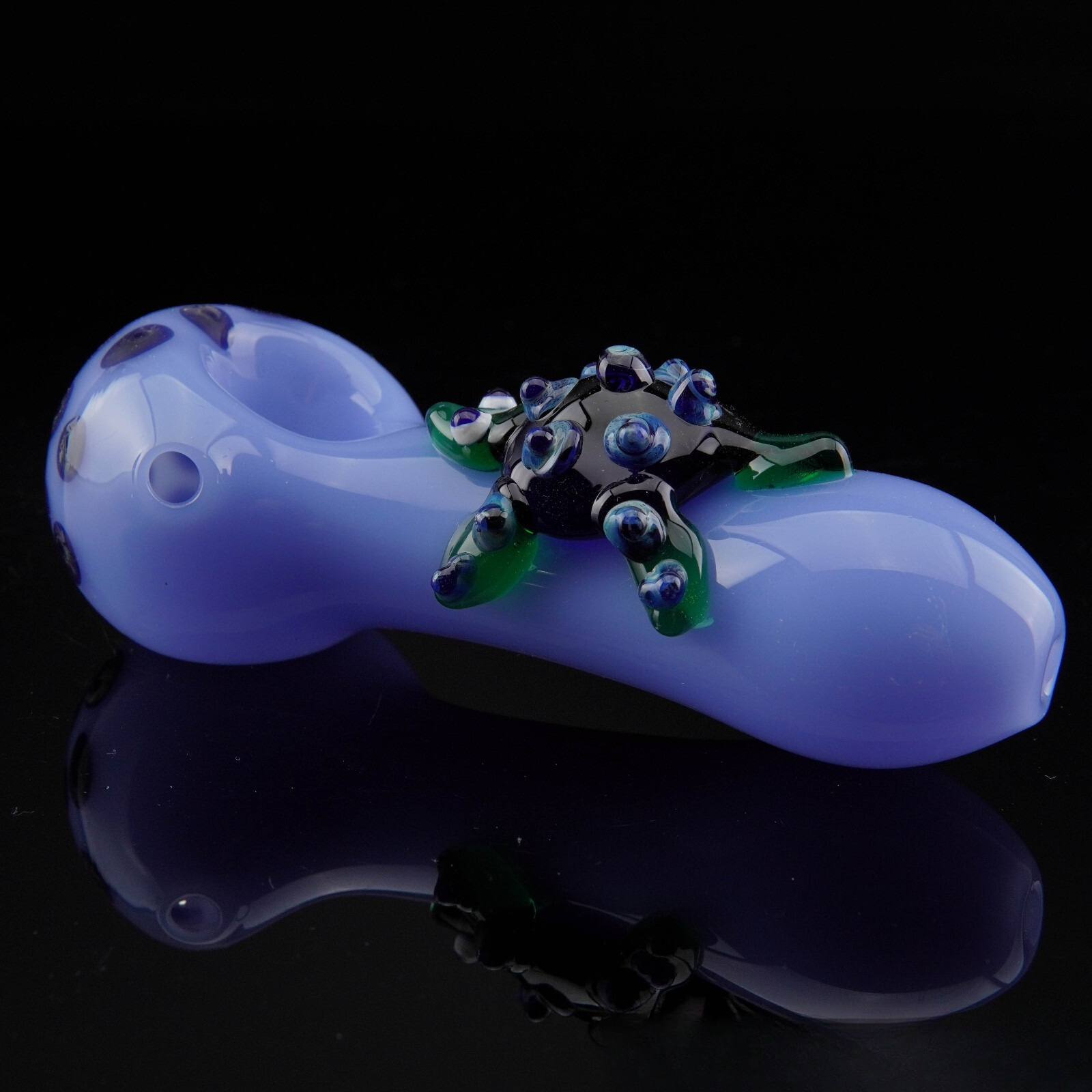 5" Sea Turtle Animal Tobacco Smoking Pipe Thick Collectible Glass Pipes.