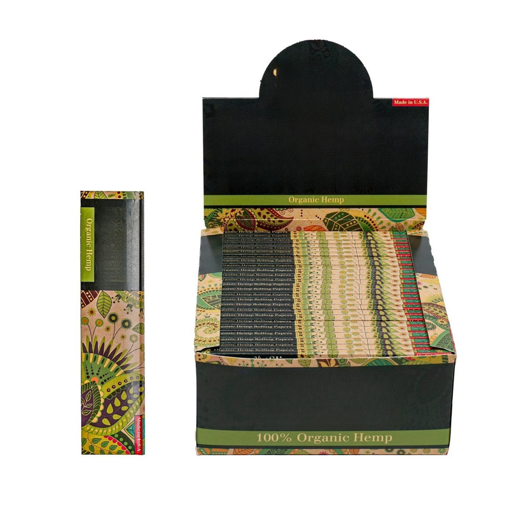 Rolling Papers Organic HMP Slim King Size 32 Leaves Pack ( 25 Booklets )