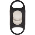 X8 Cigar Cutter, Stainless Steel Blades, Cuts Up to 70 Ring Gauge, Black