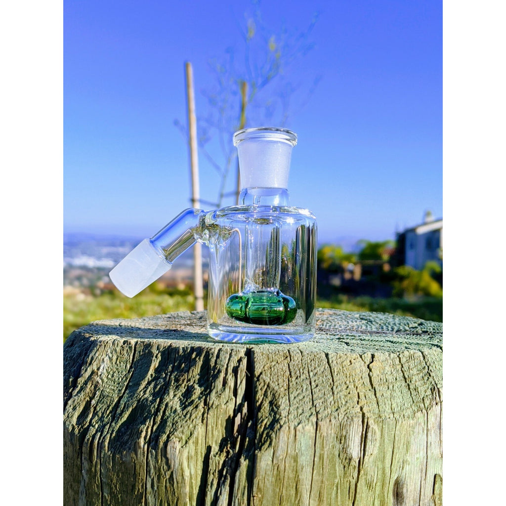 Quality 14mm 45° Lil Sweety Emerald Ash Catcher For Tobacco Water Pipe Bong
