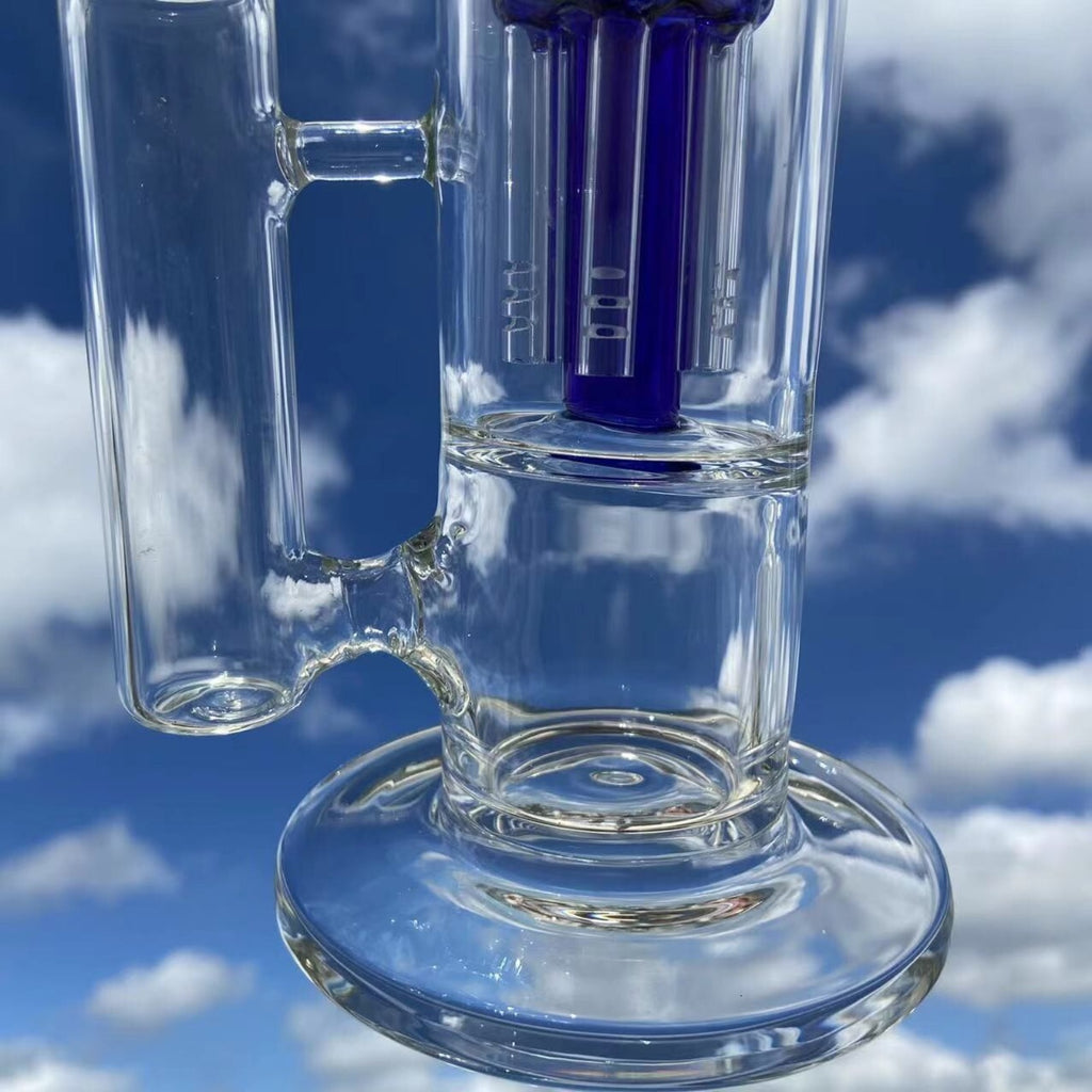 16.5 Glass Bong Glass Water Bongs Bowl Tornado Percolate Pipe Hookahs 18mm Bowl