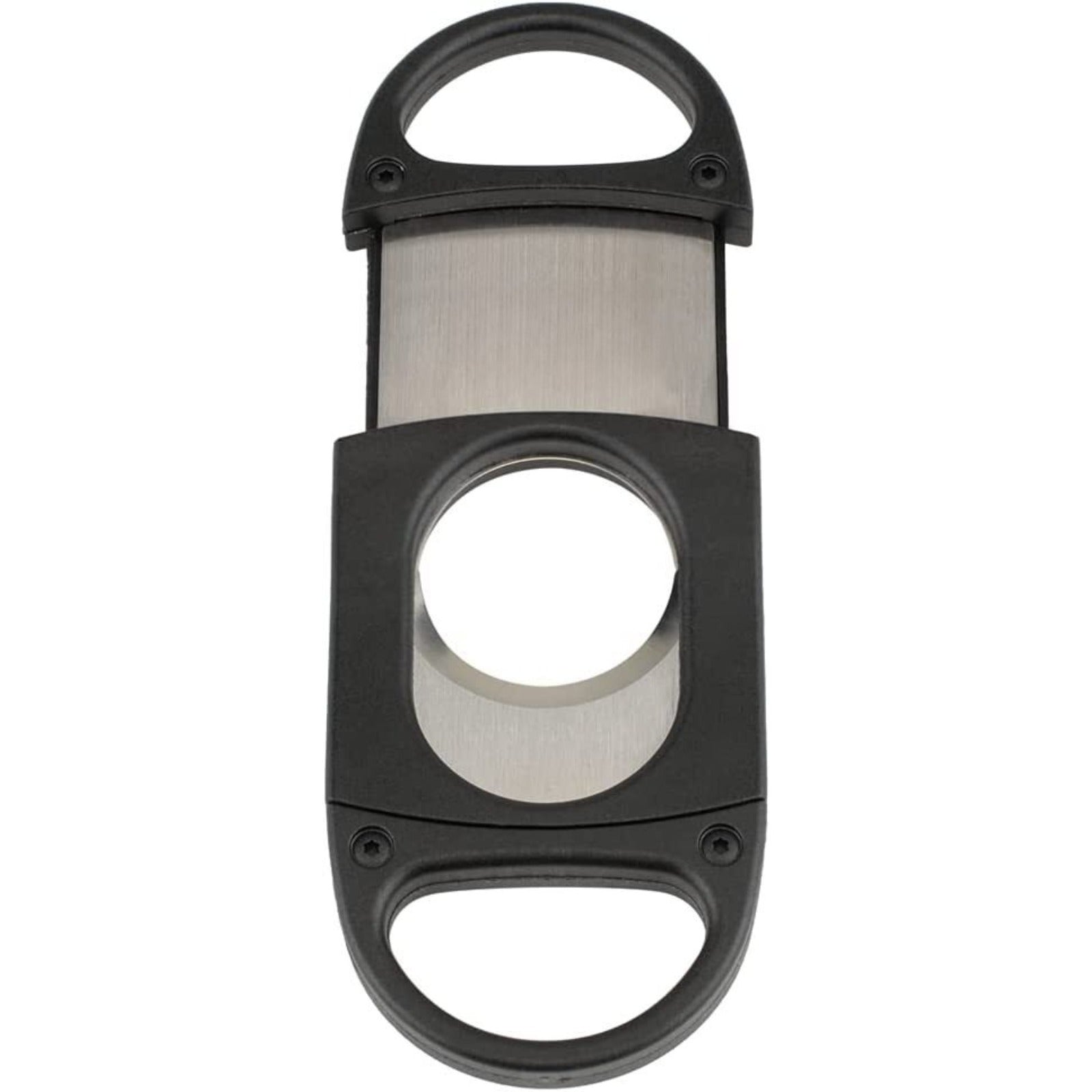 X8 Cigar Cutter, Stainless Steel Blades, Cuts Up to 70 Ring Gauge, Black