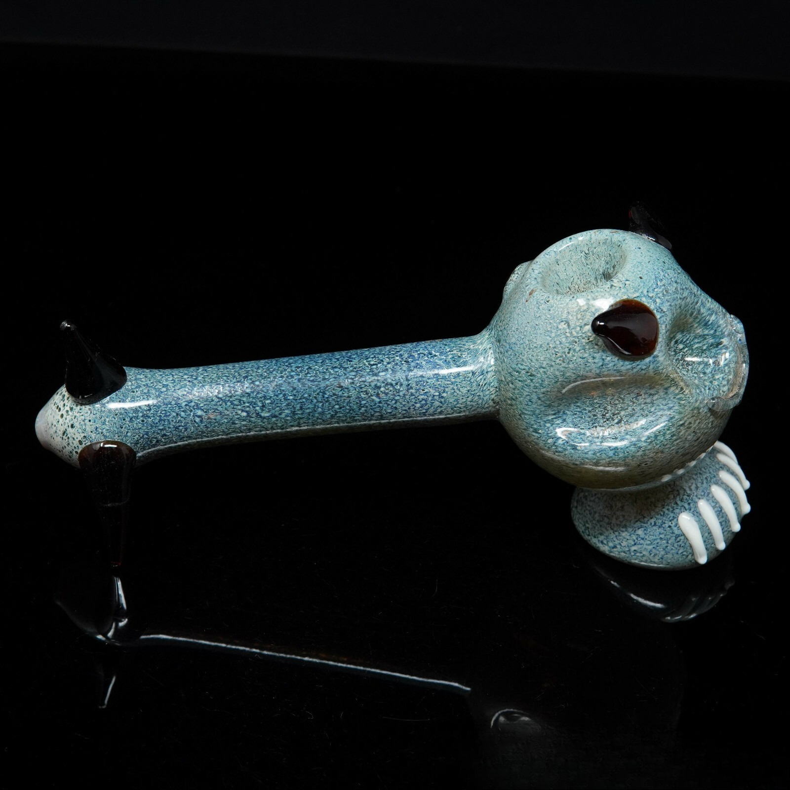 8" Skull Hammer Bubbler Tobacco Smoking Pipe Thick Collectible Pipes.