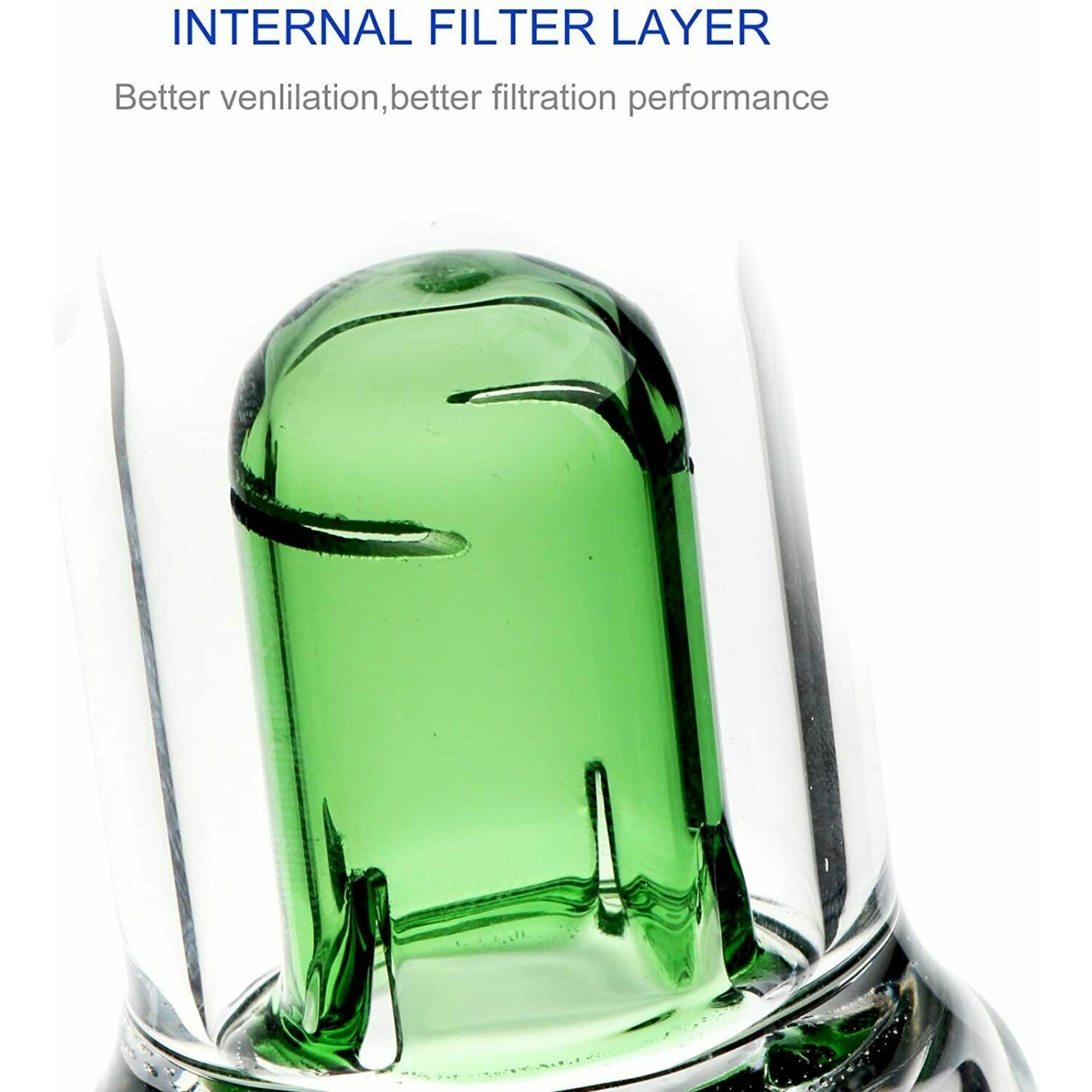 12.5'' Hookah Water Smoking Pipe Glass Bong Beaker Bubbler w/ ICE catcher Bongs