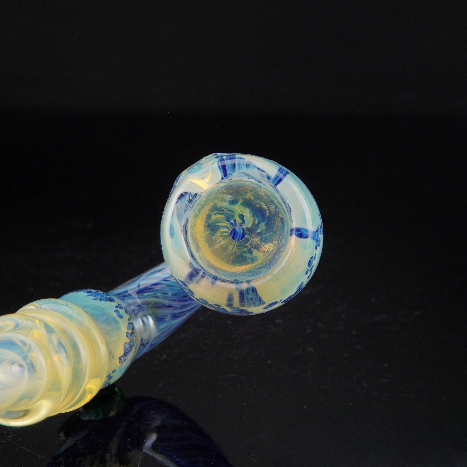6½" Colorful Sherlock Tobacco Smoking Pipe Thick Collectible Glass Pipes.