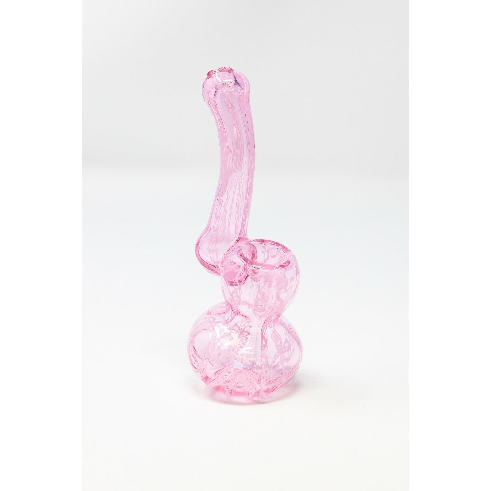Hookah Water Pipe 4" Pink Glass Bubbler Tobacco Bong Fast Shipping