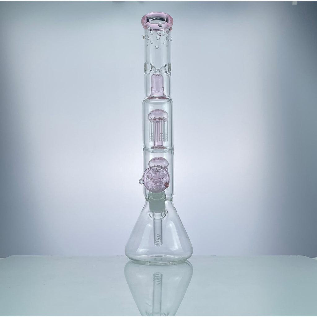 16 Glass Bong Glass Water Bongs Bowl Tornado Percolate Pipe Hookahs 14mm Bowl