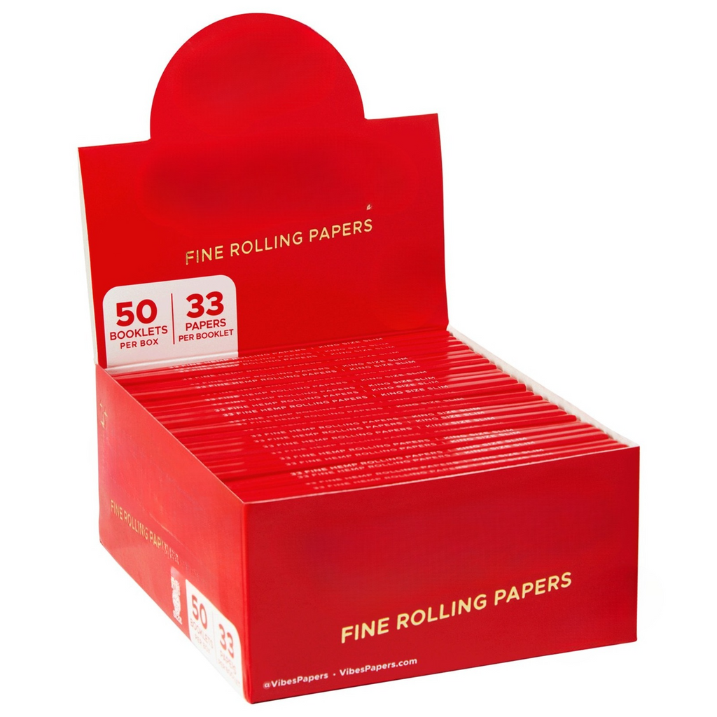 Rolling Papers - Hemp - King Size Paper (Box of 50)