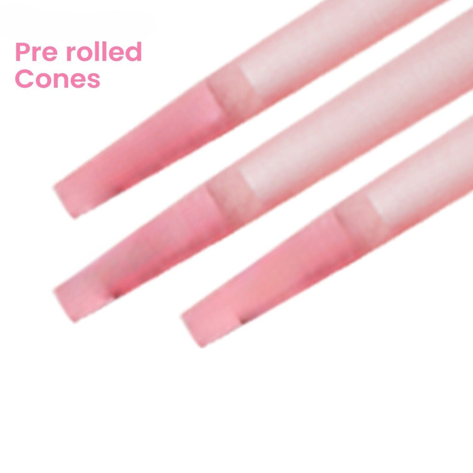 Pre Rolled Cones Pink King Size 200 Ct Rolling Paper Cones W/Filter Tips