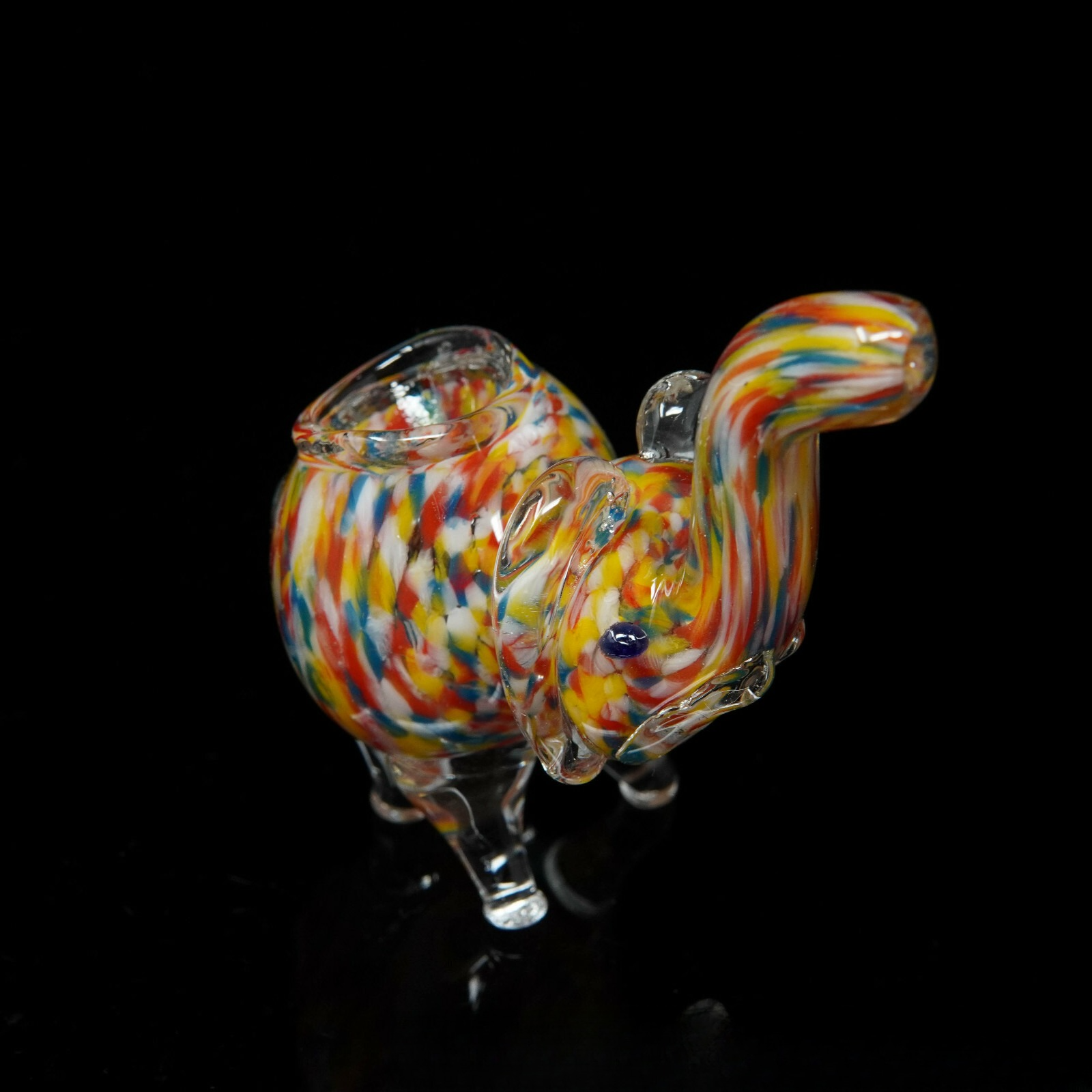 3" Mini Elephant Animal Tobacco Smoking Pipe Thick Collectible Pipes.