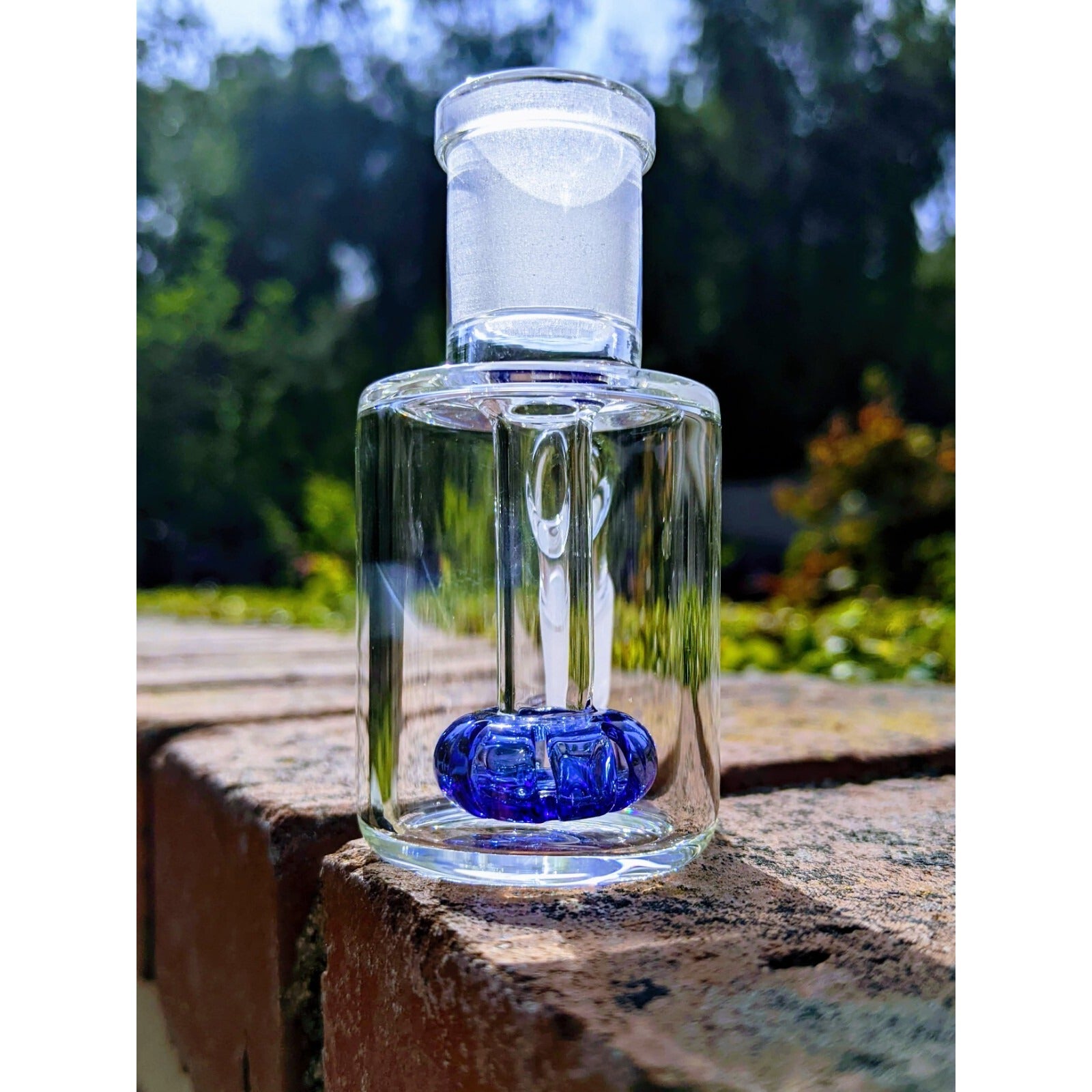Quality 14mm 45° Lil Sweety Cobalt Ash Catcher For Tobacco Water Pipe Bong
