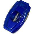 VX2 V-Cut Cigar Cutter, Up to 70 Ring Gauge, Spring-Loaded , Blue