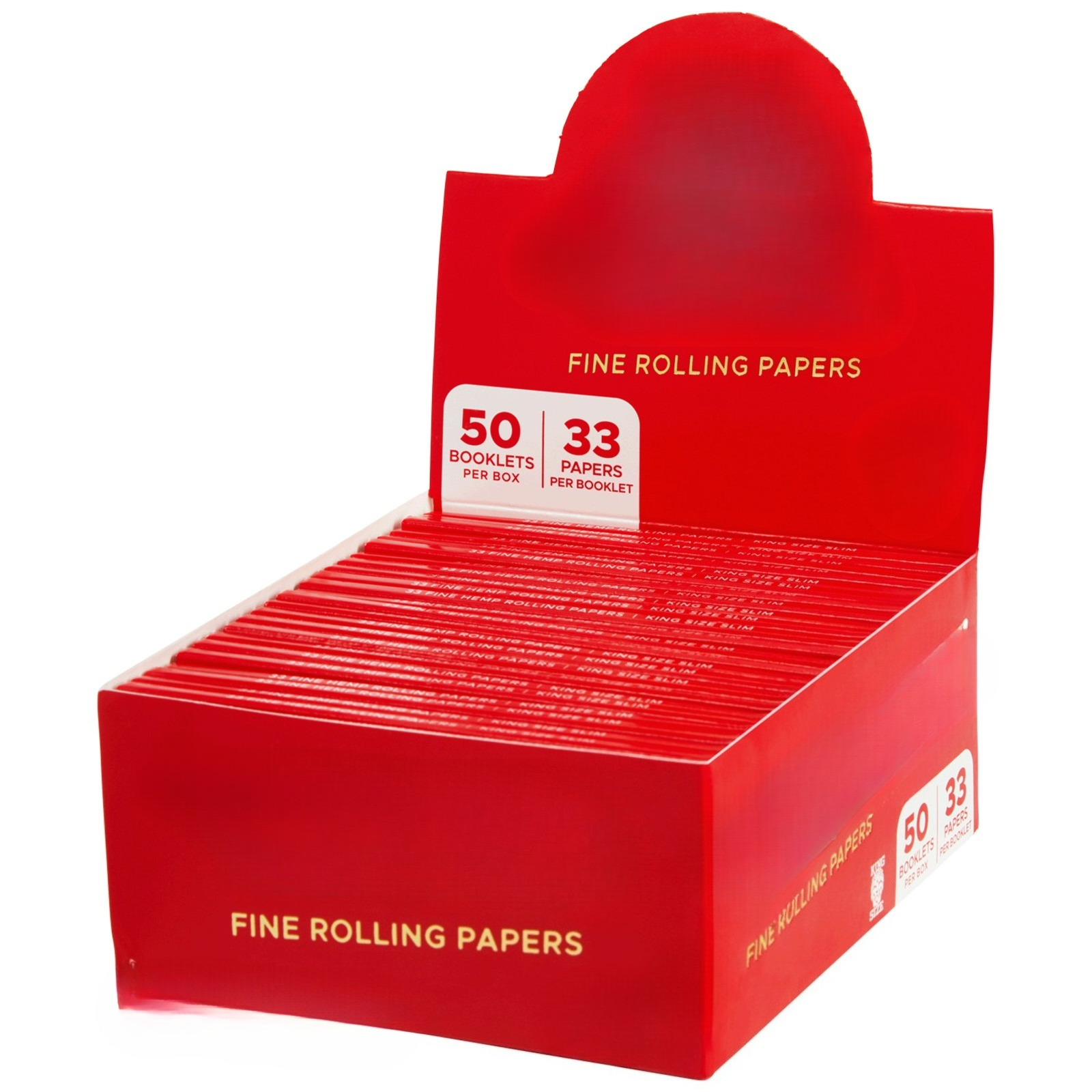 Rolling Papers - Hemp - King Size Paper (Box of 50)