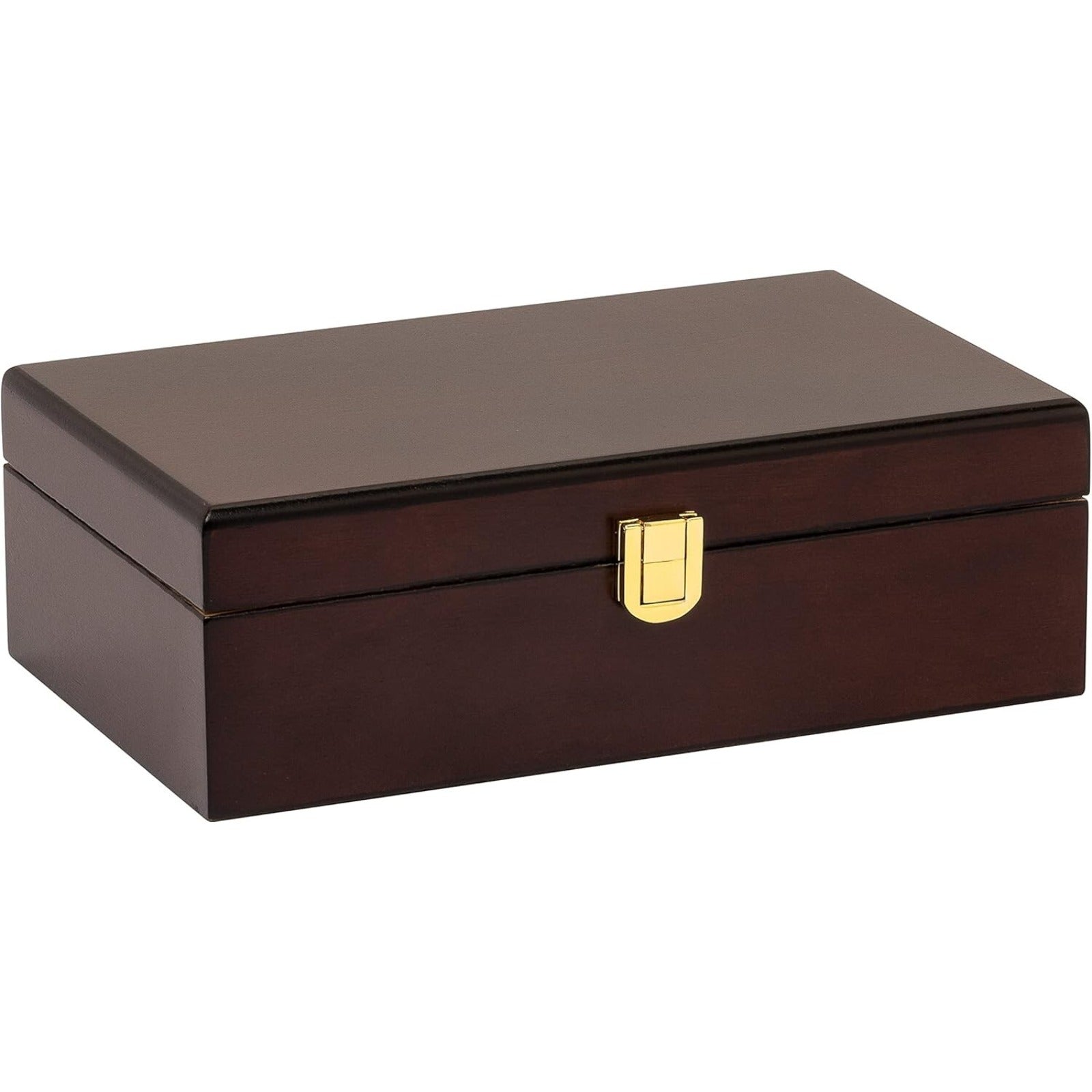 Humidor Supreme Cigar Humidor Box, Travel Humidor, Mahogany - 12 Cigars Storage