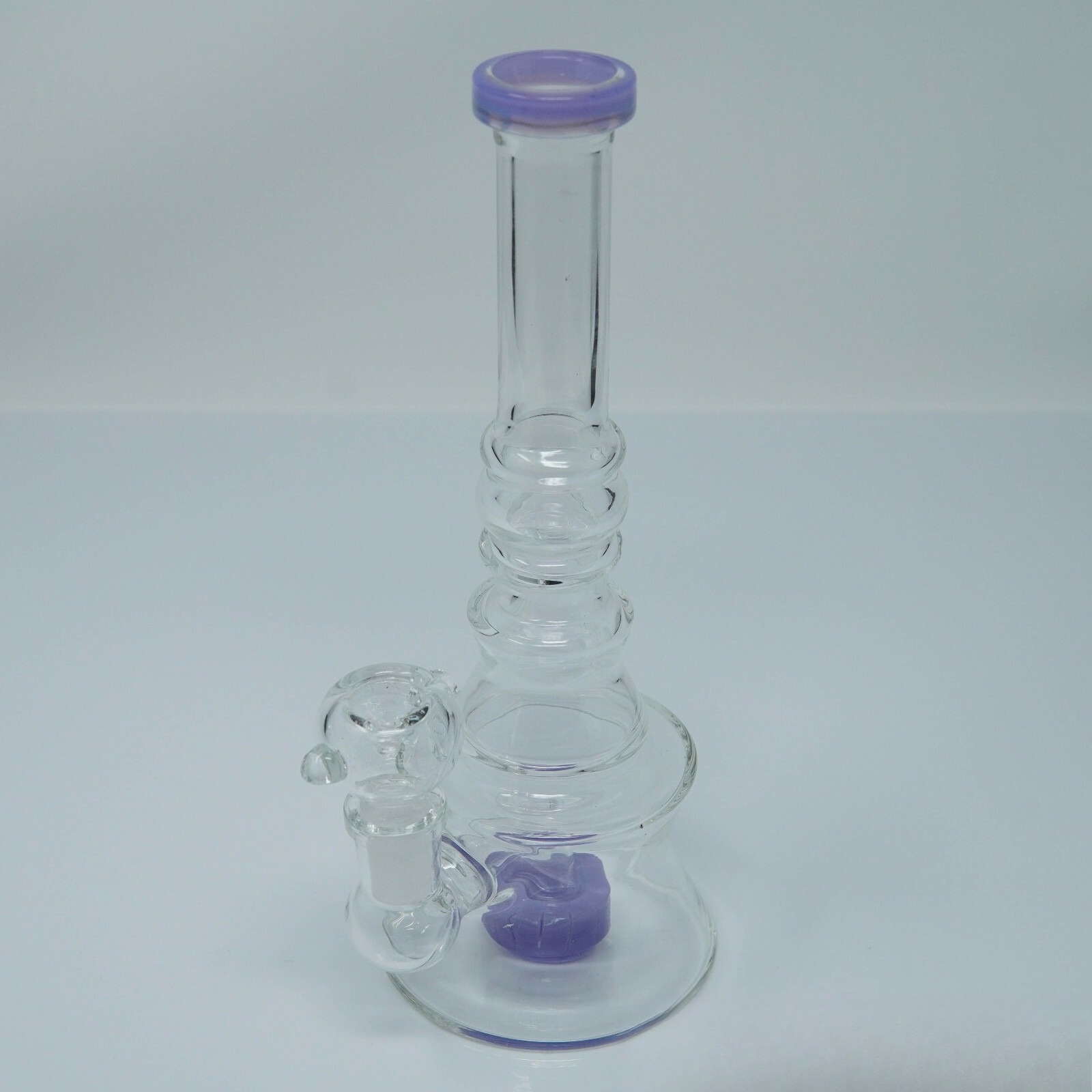 8.5” Purple Slime Hookah Water Pipe Bong Tobacco Smoking Pipe.