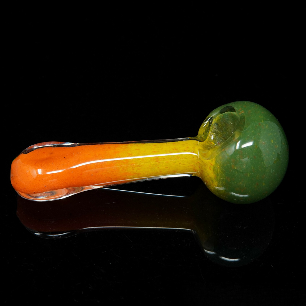 4.5" Medium Rasta Frit Tobacco Smoking Pipe Thick Collectible Pipes.