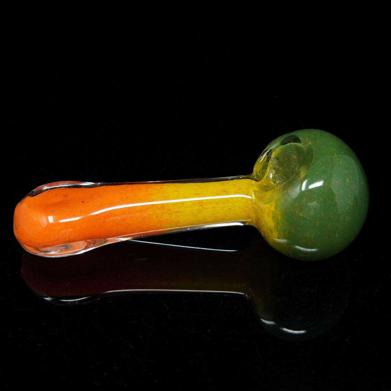 4.5" Medium Rasta Frit Tobacco Smoking Pipe Thick Collectible Pipes.