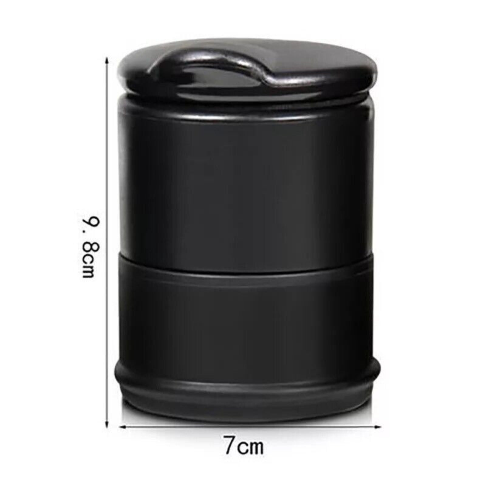 LED Auto Car Truck Cigarette Smoke Ashtray Ash Cylinder holder for Offiice/Home