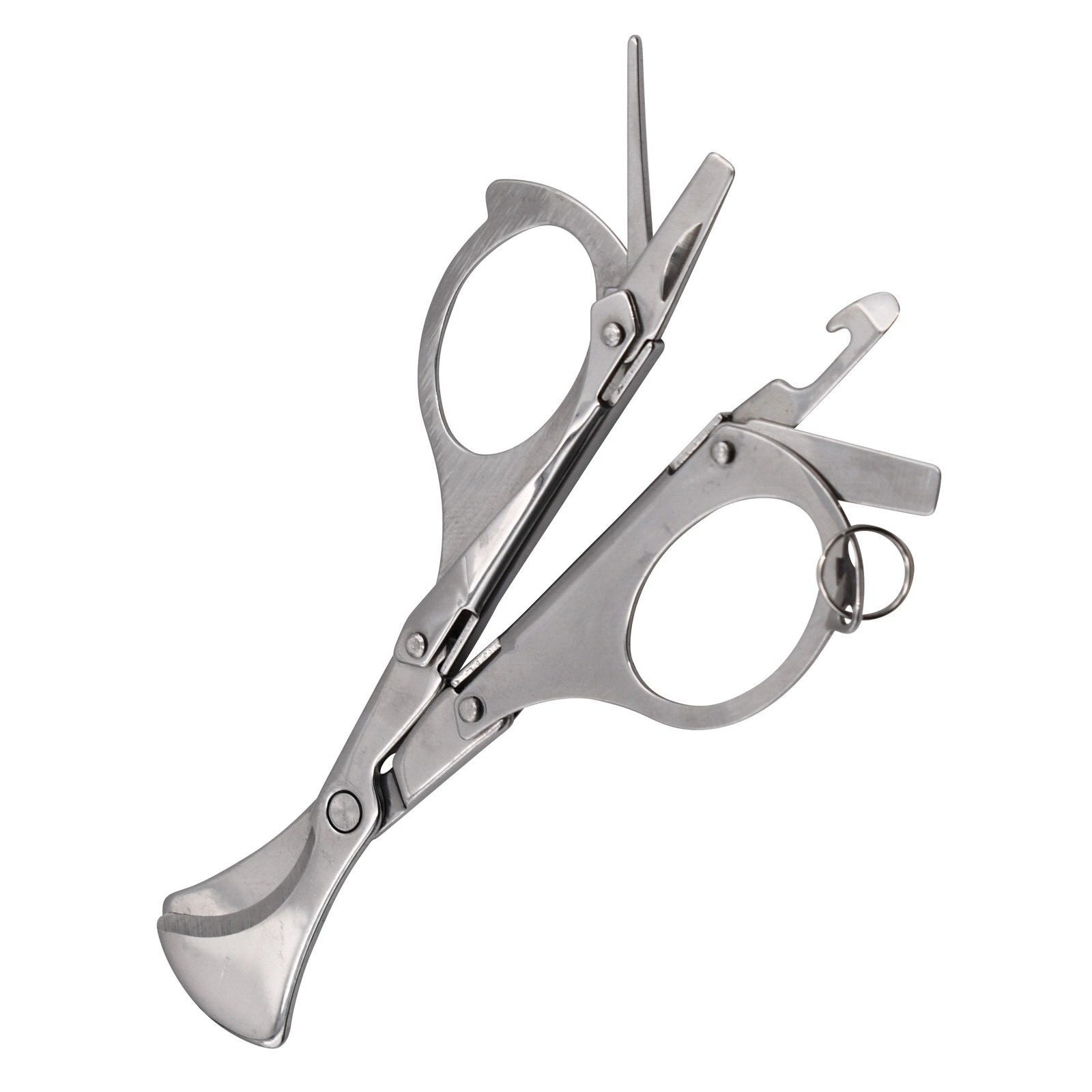 Chrome MTX Multi-Tool Cigar Cutter Scissors Lifetime Warranty