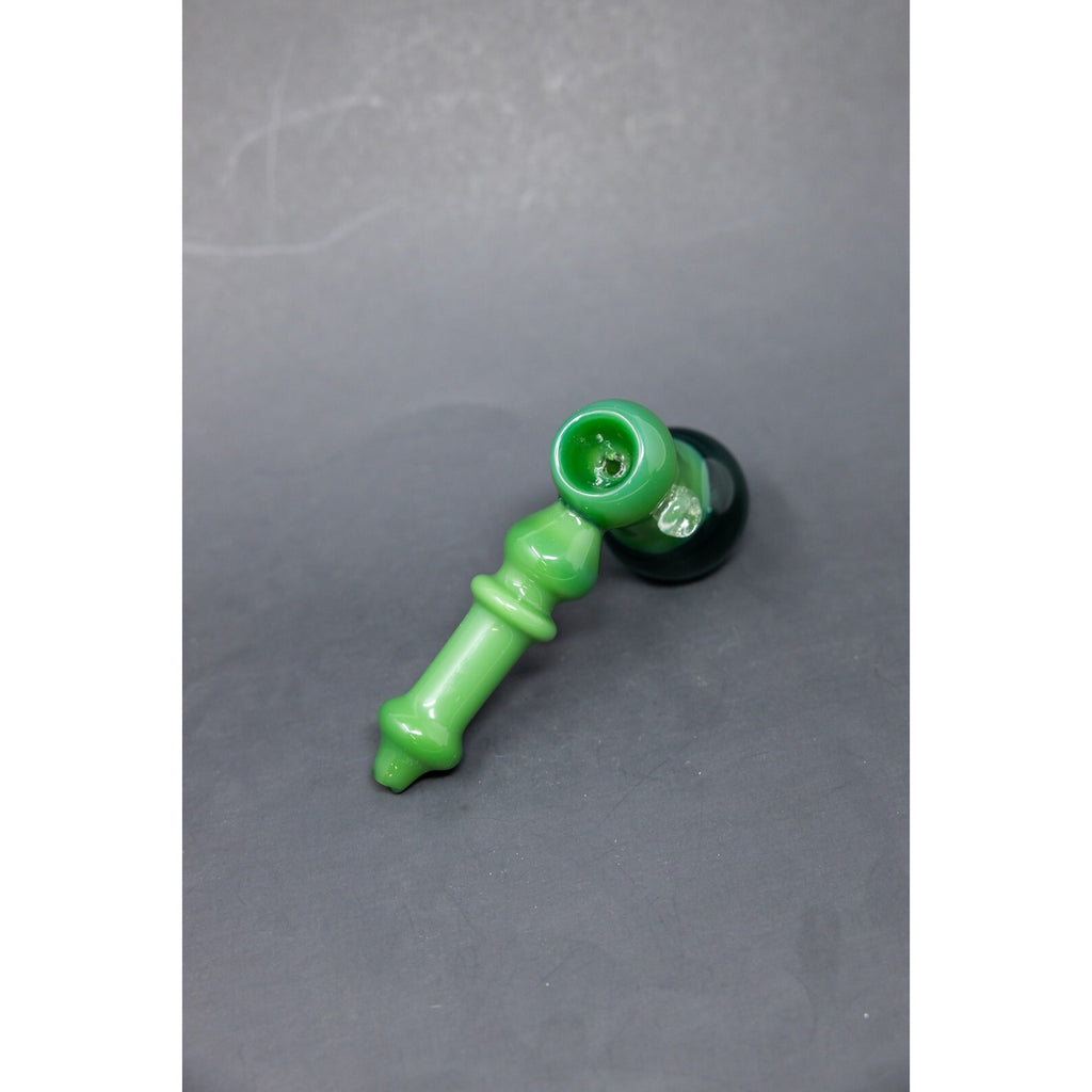 Hookah Water Pipe 6" Green Tobacco Hammer Bubbler Bong