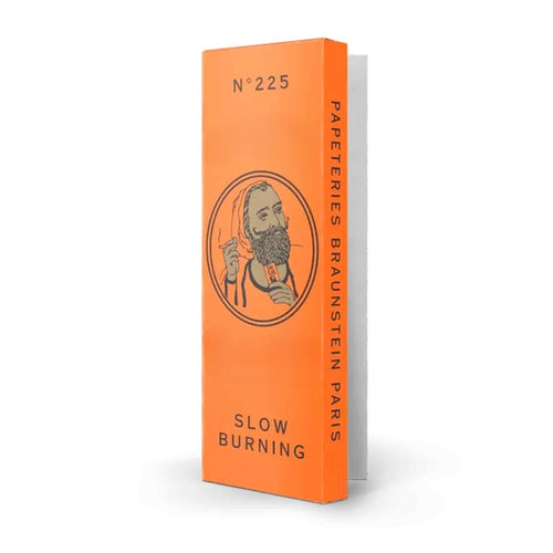 1/4 - French Orange Rolling Paper, (Box of 24 Booklets)