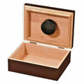 Humidor Supreme Asti Classic Cigar Humidor Wood Box, Cherry - 15 Cigars Storage