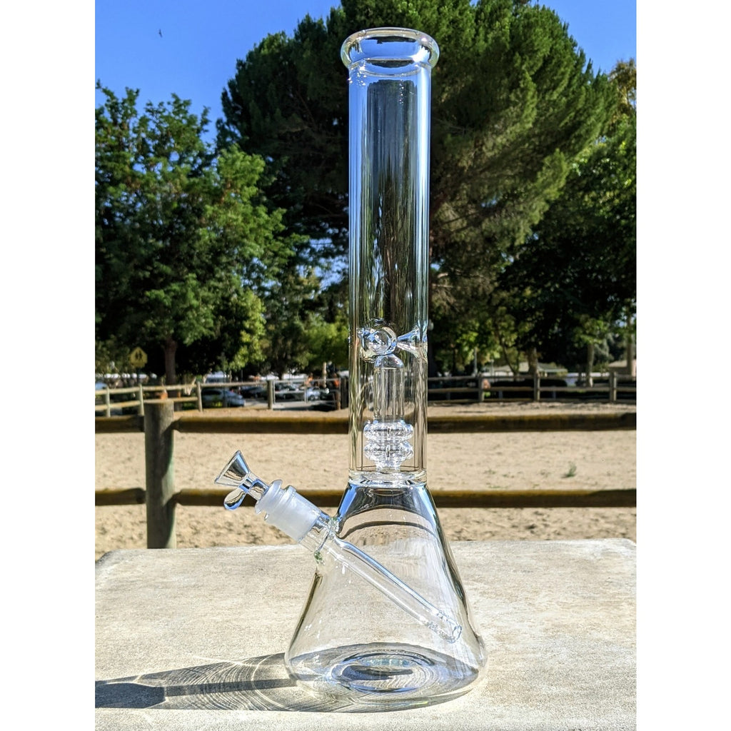 16" Inch Bong Big Tall Heavy Matrix Perc Premium Quality Glass Water Pipe Hookah